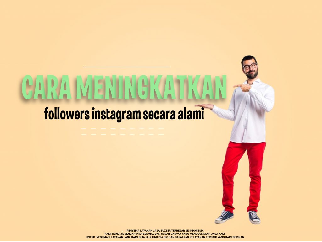 cara menaikkan followers instagram
