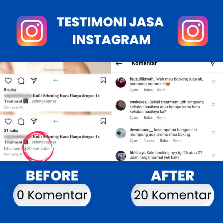 testimoni jasa instagram