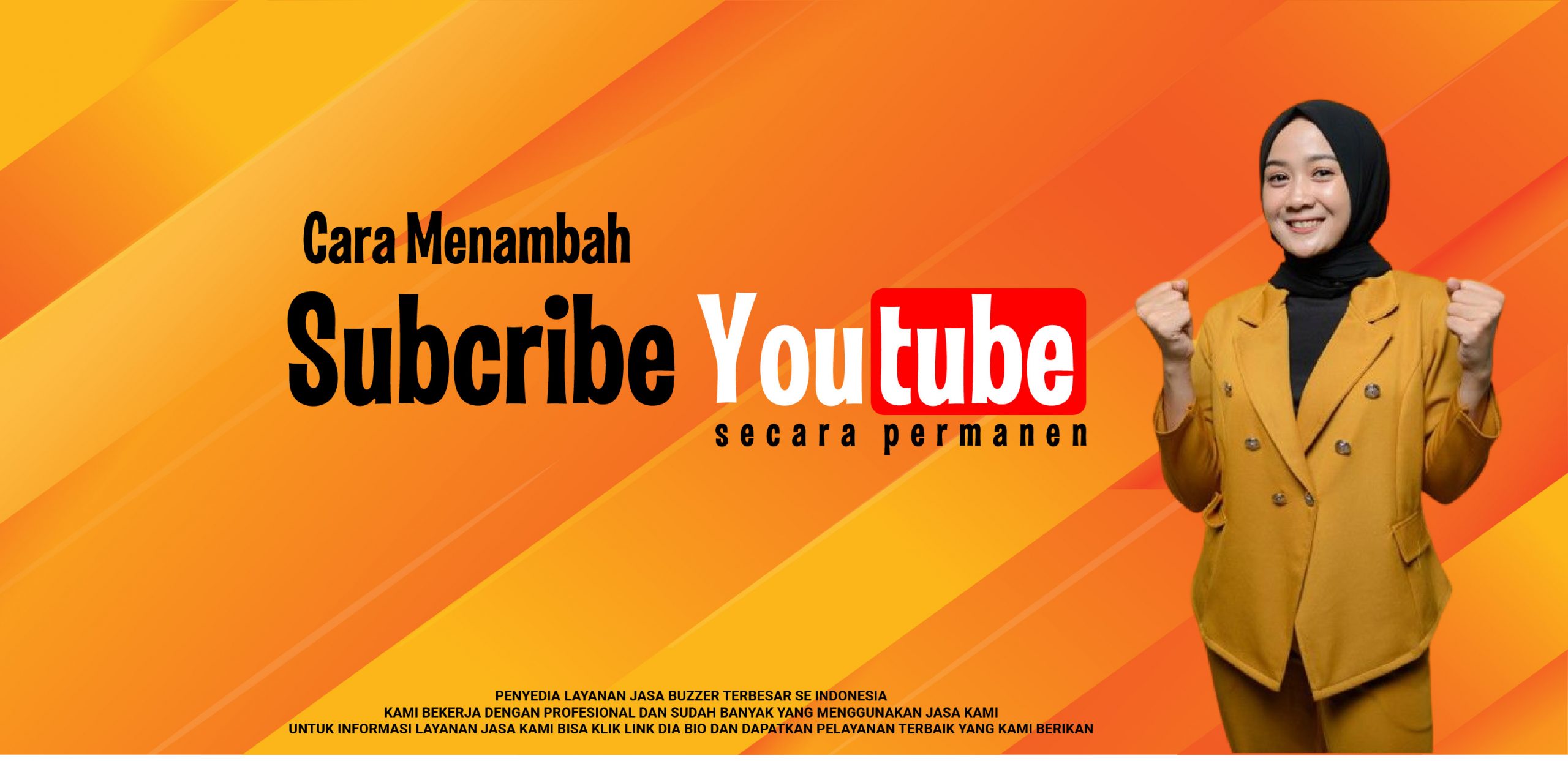 cara menambah subcribe