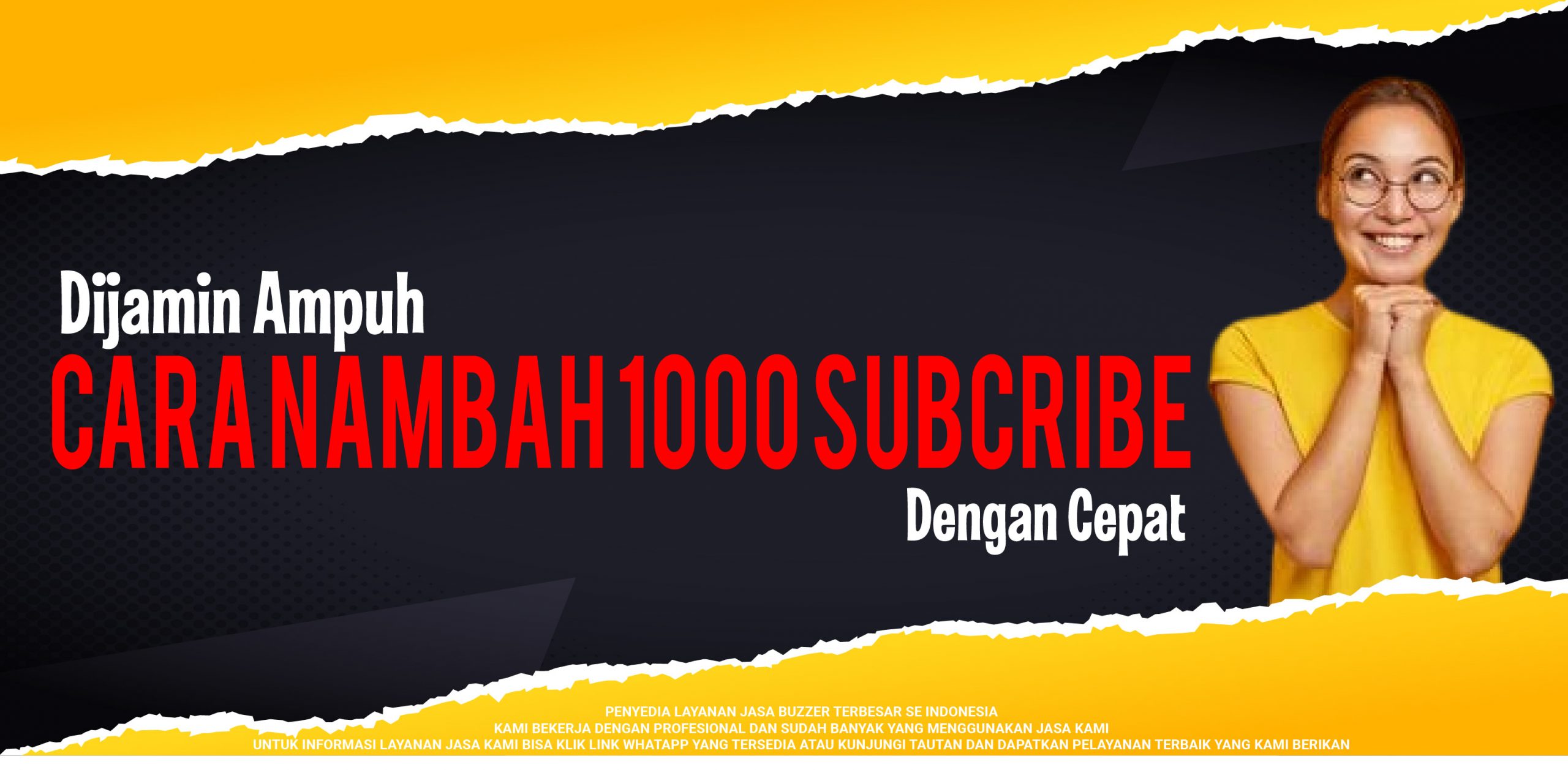 cara nambah 1000 subcribe
