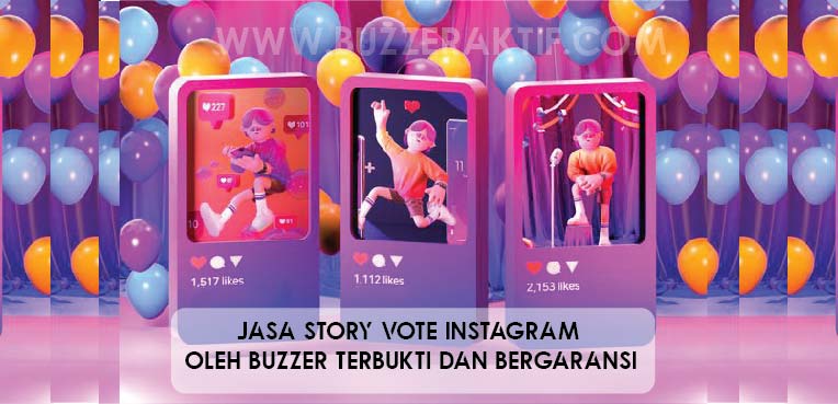 Jasa story vote instagram