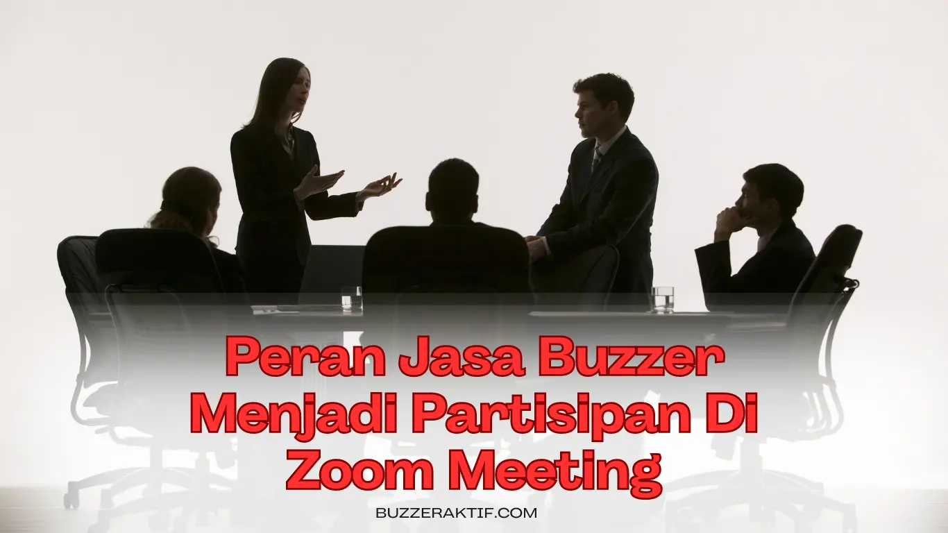 jasa partisipan zoom meeting