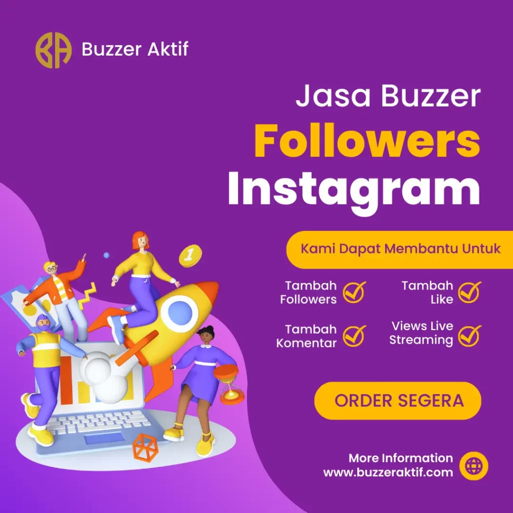Jasa Buzzer followers instagram