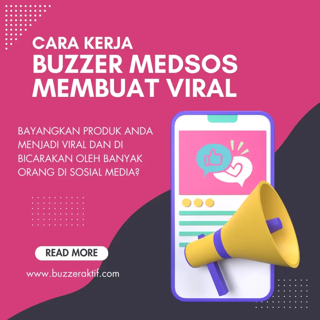 Cara Kerja Buzzer Medsos