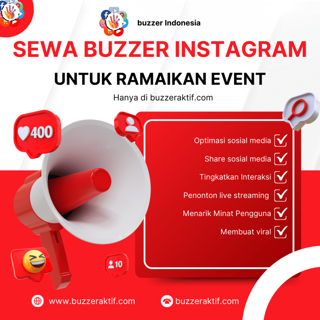 Sewa Buzzer Instagram