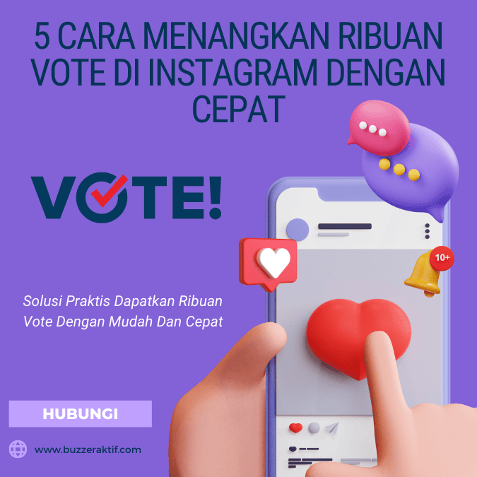 Cara Menangkan Ribuan Vote di Instagram